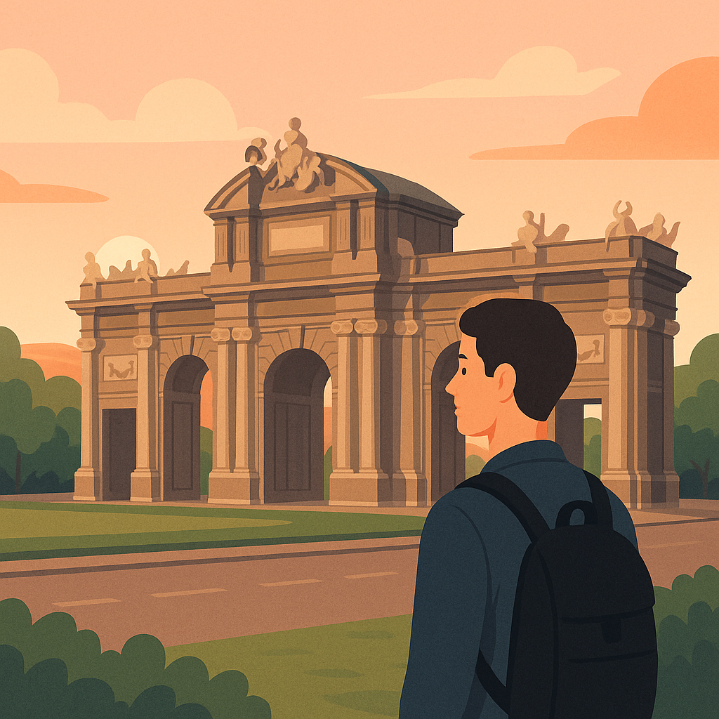 La Puerta de Alcalá en Madrid