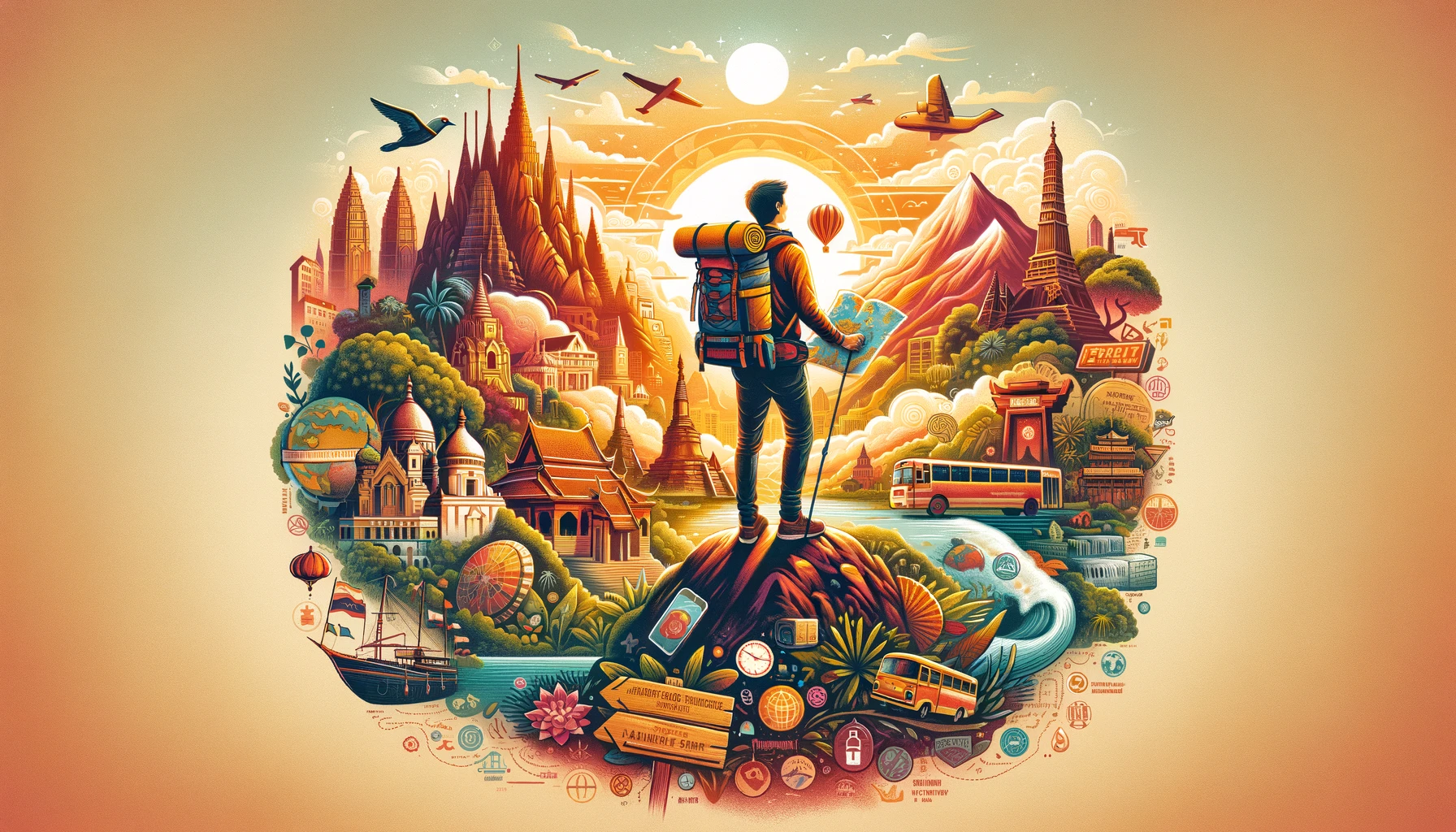 Cómo viajar ligero y barato por el Mundo